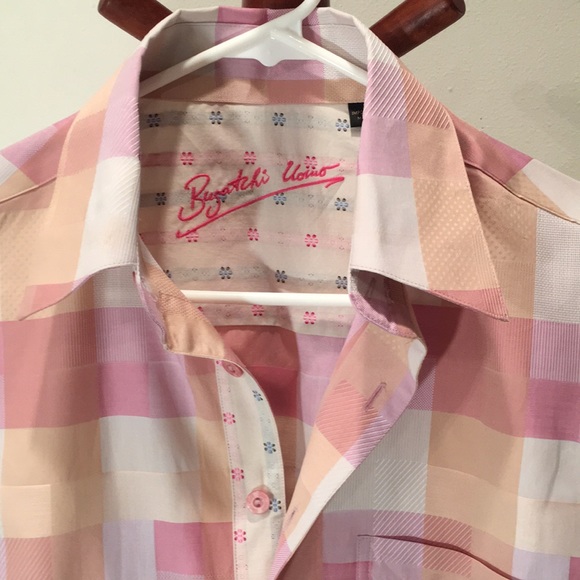 NWOT Fun Bugatchi Uomo Shirt! - Picture 2 of 7